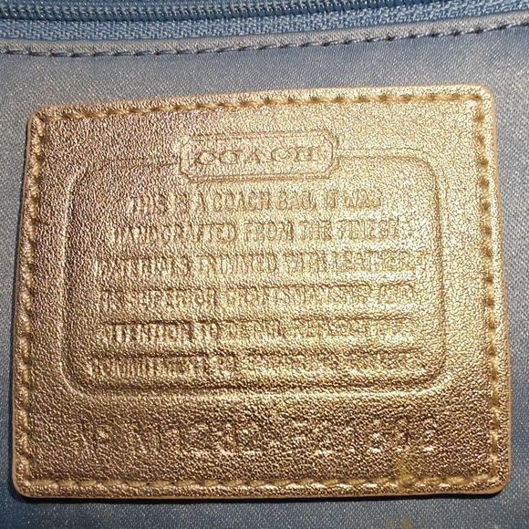 Y2K Coach Poppy Backpack Coach Signature Poppy Madras Full Size Vintage